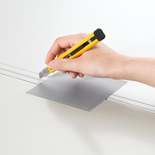 転倒防止連結固定シート（書庫・キャビネット・棚・ロッカー・家具・4枚入り） QL008