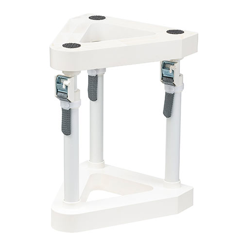 耐震突っ張り棒（面固定・可動範囲390～550mm・50㎝・対象重量物300kg・工具不要） QL015