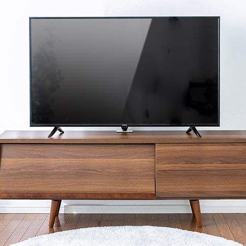 耐震ベルト（テレビ転倒防止ベルト・両面テープ取り付け・VESA・壁固定・65型まで・震度6強対応） QL017