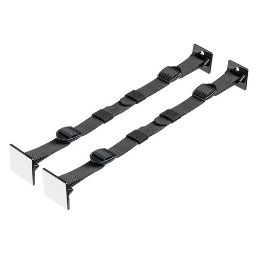 耐震ベルト（テレビ転倒防止ベルト・両面テープ取り付けタイプ・2か所取り付け・VESA・壁固定・65型まで・震度6強対応） QL019