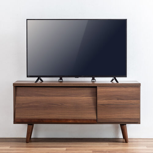 耐震ベルト（テレビ転倒防止ベルト・両面テープ取り付けタイプ・2か所取り付け・VESA・壁固定・65型まで・震度6強対応） QL019