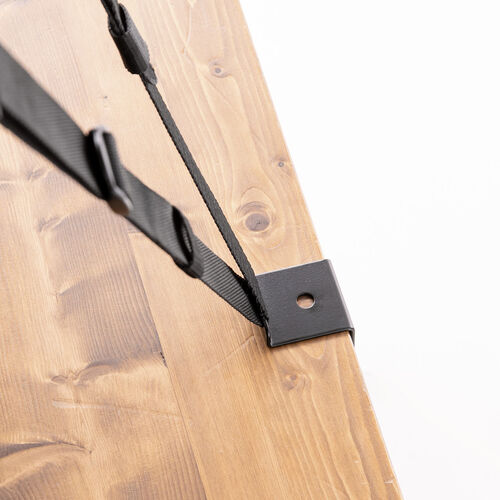 テレビ転倒防止ベルト（VESA取付・クランプ固定・穴あけ不要・壁固定対応・震度6強・耐震試験済み）