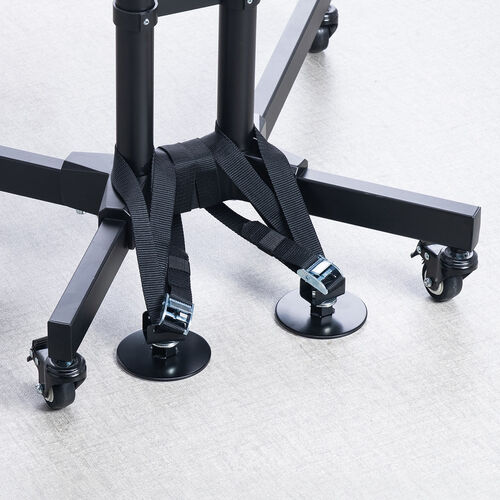 テレビスタンド転倒防止器具（工事不要・取り付け簡単・耐震6強・耐震試験あり）