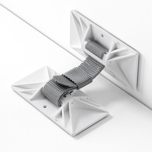 キャビネット固定ホルダー（地震対策・ロッカー固定・オフィス向け・業務用・震度6強・耐震試験済み・リンテック21製）