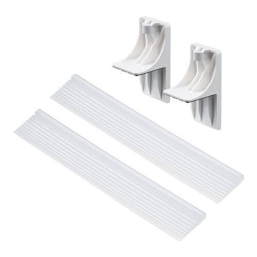 大型家具転倒防止（穴あけ不要・転倒防止マット付・前倒れ防止・対象物重量250kg・震度6強・試験データあり）