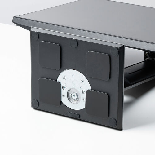 耐震マット（耐震ジェル・震度7クラス・5×5cm・4枚入り・ブラック）