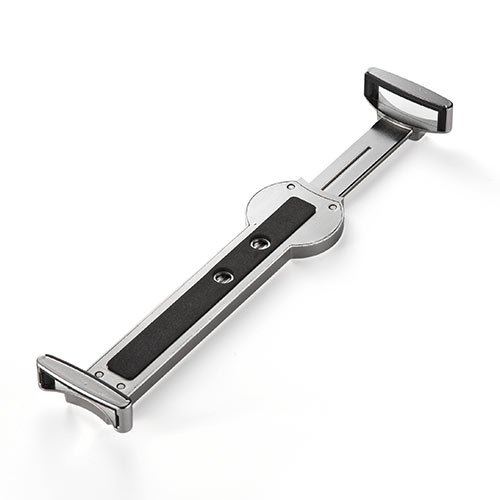 タブレット・iPadセキュリティワイヤー（10.5インチ/9.7インチiPad Pro・9.7インチiPad（2018/2017）・mini 4対応・汎用タイプ・7インチ～10インチ対応・シルバー）