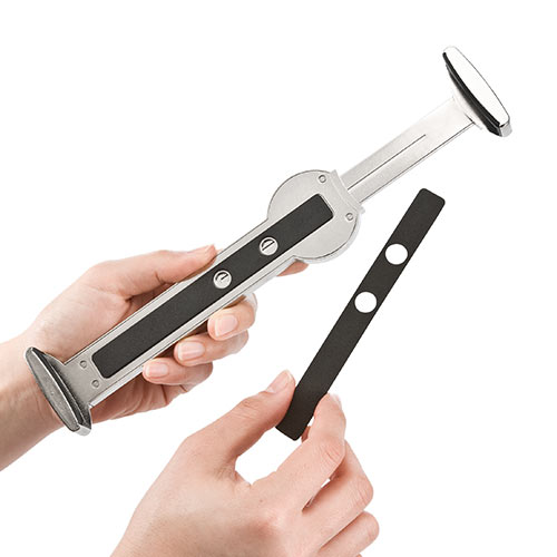 タブレット・iPadセキュリティワイヤー（10.5インチ/9.7インチiPad Pro・9.7インチiPad（2018/2017）・mini 4対応・汎用タイプ・7インチ～10インチ対応・シルバー）