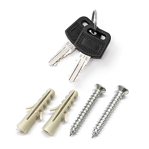 小型電子金庫(マイナンバー・セキュリティ―対策・家庭用・テンキー・鍵式・壁掛け対応・9.9リットル）