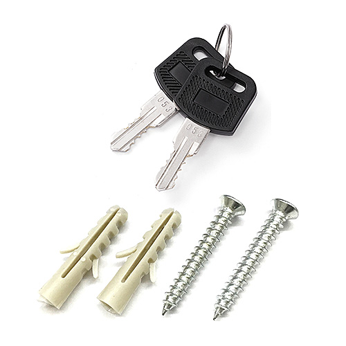 小型電子金庫(マイナンバー・セキュリティ―対策・家庭用・テンキー・鍵式・壁掛け対応・小型・5.2リットル）