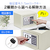 小型電子金庫(マイナンバー・セキュリティ―対策・家庭用・テンキー・鍵式・壁掛け対応・小型・5.2リットル）