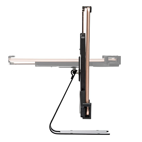 セキュリティワイヤー（iPad Pro12.9インチ・iPad9.7インチ（2018/2017）・iPad mini 4・タブレット・汎用・7.9インチ～13インチ・スタンド）