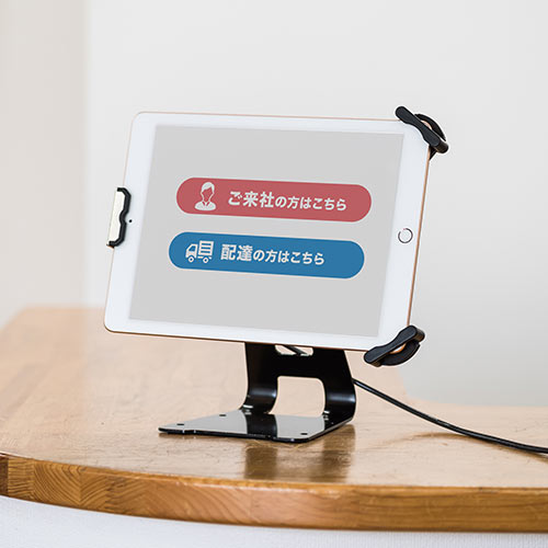 セキュリティワイヤー（iPad Pro12.9インチ・iPad9.7インチ（2018/2017）・iPad mini 4・タブレット・汎用・7.9インチ～13インチ・スタンド）