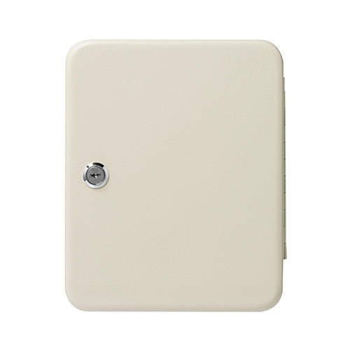 キーボックス（鍵収納ケース・カギ・48個収納・鍵付き・壁固定・タグ付き・キーキャビネット）