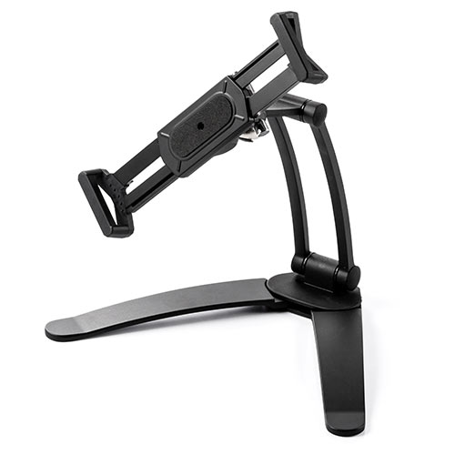 iPad・タブレットセキュリティスタンド（7.9～13インチ対応・角度調整・セキュリティスタンド・壁掛け）