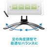 iPad・タブレットセキュリティスタンド（7.9～13インチ対応・角度調整・セキュリティスタンド・壁掛け） 