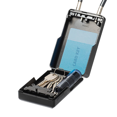 キーボックス（ダイヤル式・ワイヤー式・セキュリティ・大型