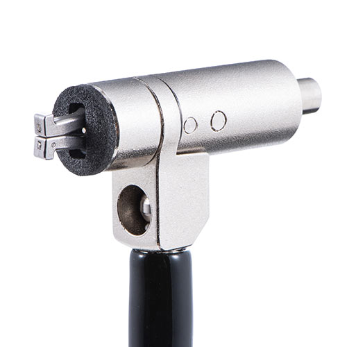 セキュリティワイヤー（Nanoロック・nanoスロット・NanoSaver・セキュリティスロット・盗難防止・シリンダ錠・ワイヤー長2m・マスターキー対応）