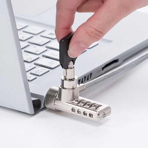 セキュリティワイヤー（シリンダ錠・ダイヤル錠・セキュリティ