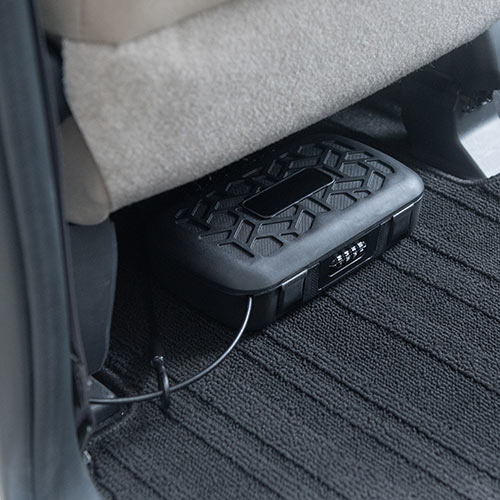 セキュリティボックス（貴重品ボックス・鍵収納ボックス・キーボックス・4桁ダイヤル錠・ワイヤー取り付け）