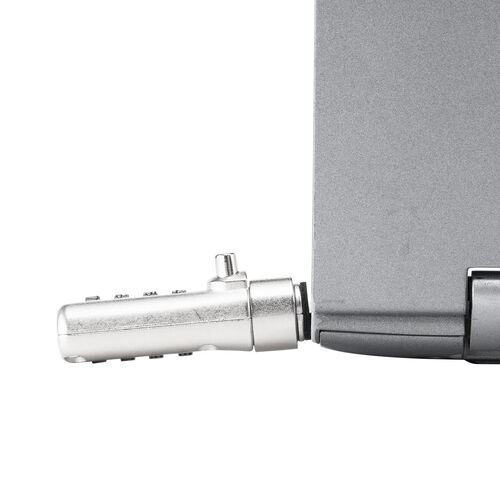 セキュリティワイヤー（パソコン盗難防止・ノーブルロック・3.2×4.5mm・ダイヤル錠・4桁・スリムシリンダ・コンパクトシリンダ）