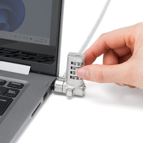 セキュリティワイヤー（セキュリティ・ケンジントン・ノーブルロック・ナノセーバー・ダイヤル錠・ワイヤー長2m）