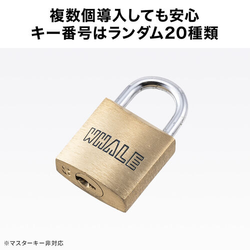 セキュリティ（南京錠・小）