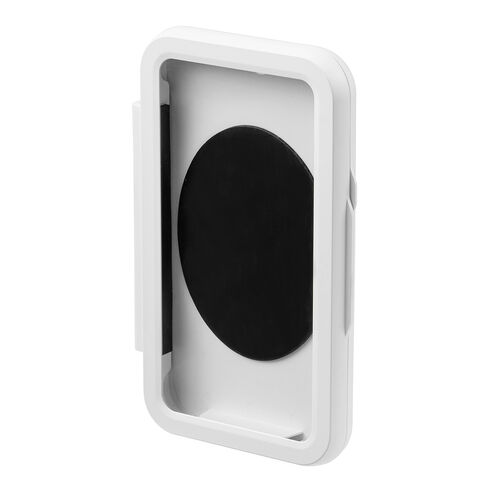 防水ケース（壁掛け・スマホ用・ハードタイプ・6.8インチ対応・回転・着脱簡単・IPX5・スタンド・お風呂・キッチン・浴室・洗面所・iPhone15 14 13 SE・Android） SPC032WP