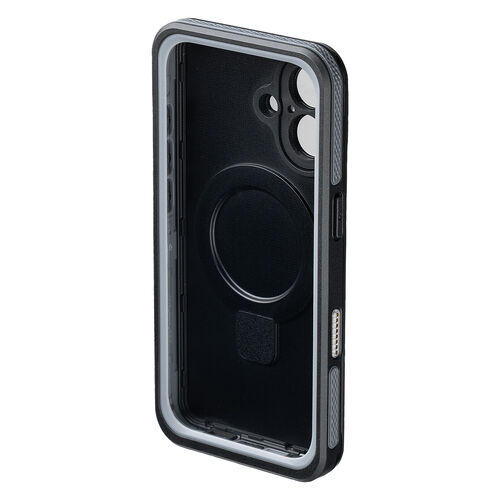 iPhone17 防水ハードケース（耐衝撃・IP68・防塵・MIL規格・衝撃吸収・MagSafe対応・簡易スタンド機能・ワイヤレス充電・全面保護・完全防水）