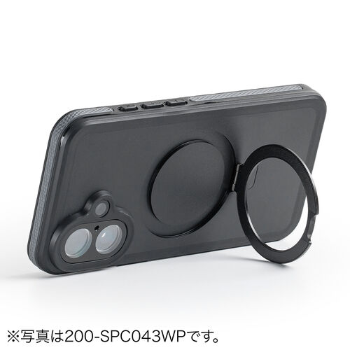 iPhone17ProMax 防水ハードケース（耐衝撃・IP68・防塵・MIL規格・衝撃吸収・MagSafe対応・簡易スタンド機能・ワイヤレス充電・全面保護・完全防水）