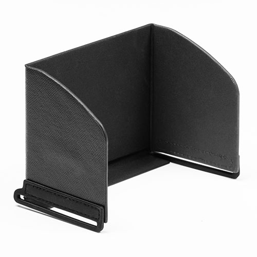 iPhone・スマートフォン用遮光フード（サンシェード・屋外用・日焼けフード・日光時見やすく・Sサイズ）