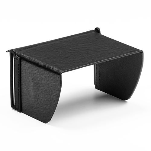 iPhone・スマートフォン用遮光フード（サンシェード・屋外用・日焼けフード・日光時見やすく・Sサイズ）