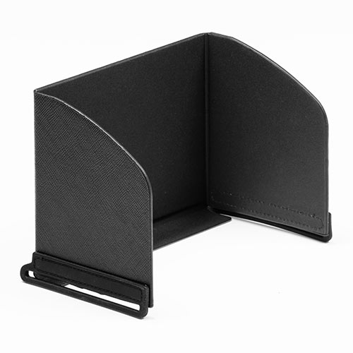 iPhone・スマートフォン用遮光フード（サンシェード・屋外用・日焼けフード・日光時見やすく・Mサイズ）