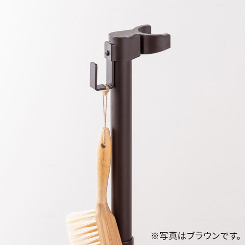 掃除機スタンド｜コードレス対応・汎用・アタッチメント収納付き