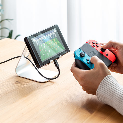 アルミスタンド（iPad・タブレット・無段階角度調整・ケース対応・4