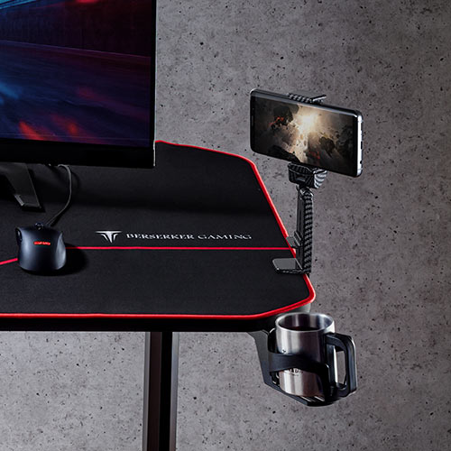 スマホスタンド(スマホホルダー・クランプ・折りたたみ・コンパクト・自撮り棒・カーボン調・iPhone・スマートフォン)