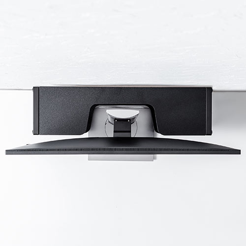 ディスプレイ裏収納ラック（モニター裏収納・棚・配線・ルーター・ちょい置き・幅48.2cm・2段・22インチ以上向け）