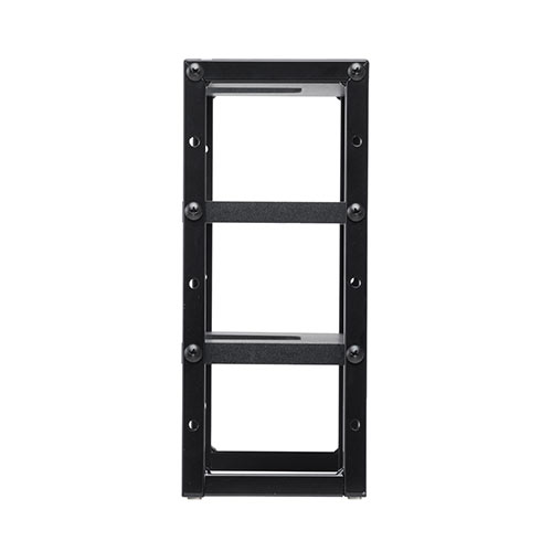 ディスプレイ裏収納ラック（モニター裏収納・棚・配線・ルーター・ちょい置き・幅48.2cm・3段・22インチ以上向け）