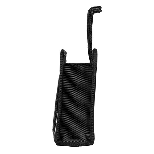 ディスプレイ裏収納背面ポケット（モニター裏収納・テレビ裏収納・ヘッドフォンフック・小物入れ・ブラック・Sサイズ）