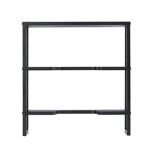 ディスプレイ裏収納ラック（モニター裏収納・棚・配線・ルーター・ちょい置き・幅48.2cm・高さ51cm・3段・22インチ以上向け）