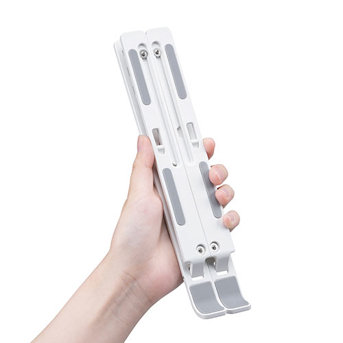 タブレットスタンド（iPad・持ち運び・折りたたみ・10段階・角度調整