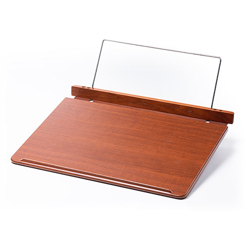 木製学習台（教科書 タブレットスタンド付き・ペン立て付き・卓上傾斜台・書見台・筆記台・ライティングボード）