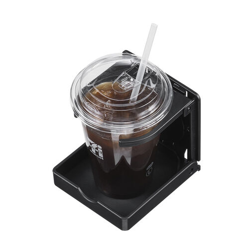 ドリンクホルダー（マグネットラック・強力マグネット・ペットボトル・水筒・スプレー・電動エアダスター・懐中電灯・調味料・ブラック）