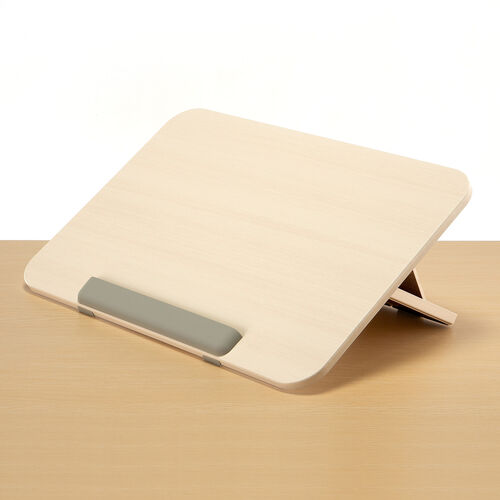 学習台（傾斜台・卓上・6段階角度調整・ワイドタイプ・姿勢改善・iPad・絵描き・ノートPC・タブレット・学習ボード・ライティングボード・リビング学習・動画視聴・読書）