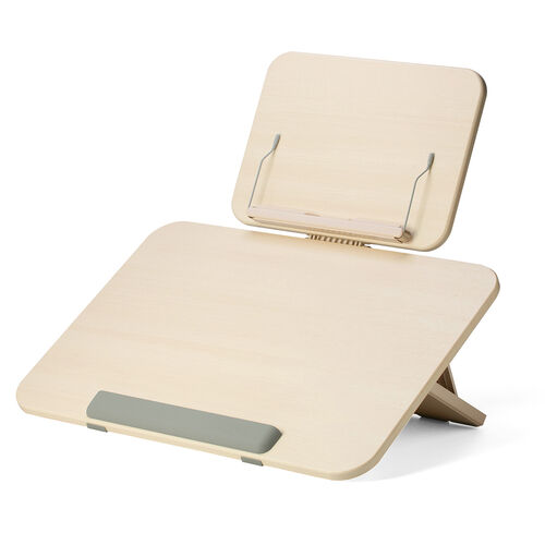 学習台（傾斜台・卓上・6段階角度調整・2層タイプ・ブックスタンド付き・姿勢改善・iPad・絵描き・ノートPC・タブレット・学習ボード・ライティングボード・リビング学習・動画視聴・読書）