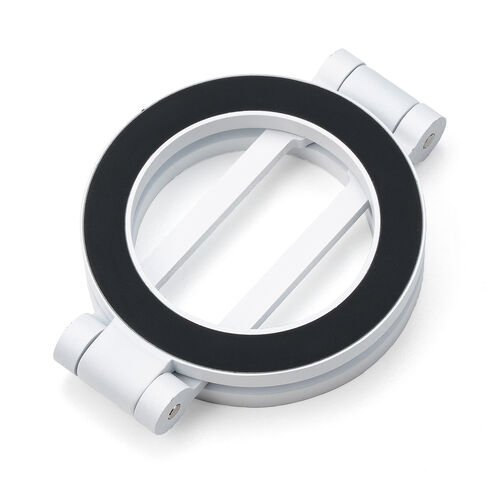 スマホスタンド（MagSafe対応・両面マグネット・携帯リング・折りたたみ・スマホホルダー・360度調整・片手操作・磁気吸着・iPhone/Android・メタルリング付属・ホワイト）