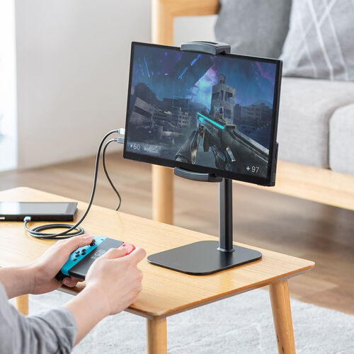 モバイルモニター　スタンド付き モバイルモニタースタンド（据え置き・17.3インチ・16インチ