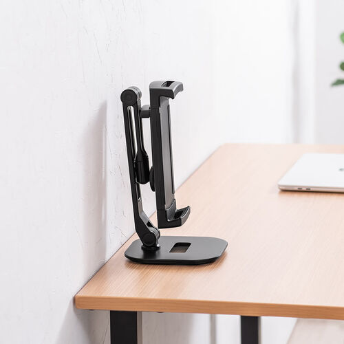 モバイルモニタースタンド（据え置き・17.3インチ・16インチ・15.8インチ・15.6インチ・360°回転・3関節アーム・高さ・角度調整 モバイルディスプレイ iPad タブレット