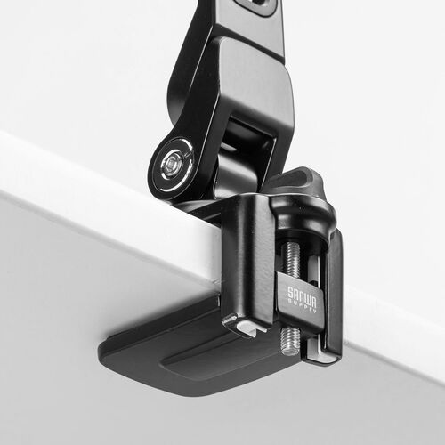 モバイルモニタースタンド（クランプ・17.3インチ・16インチ・15.8インチ・15.6インチ・360°回転・3関節アーム・高さ・角度調整・モバイルディスプレイ・iPad・タブレット）