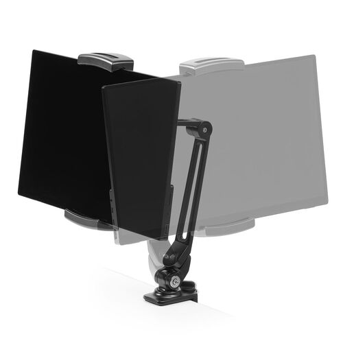 モバイルモニタースタンド（クランプ・17.3インチ・16インチ・15.8インチ・15.6インチ・360°回転・3関節アーム・高さ・角度調整・モバイルディスプレイ・iPad・タブレット）
